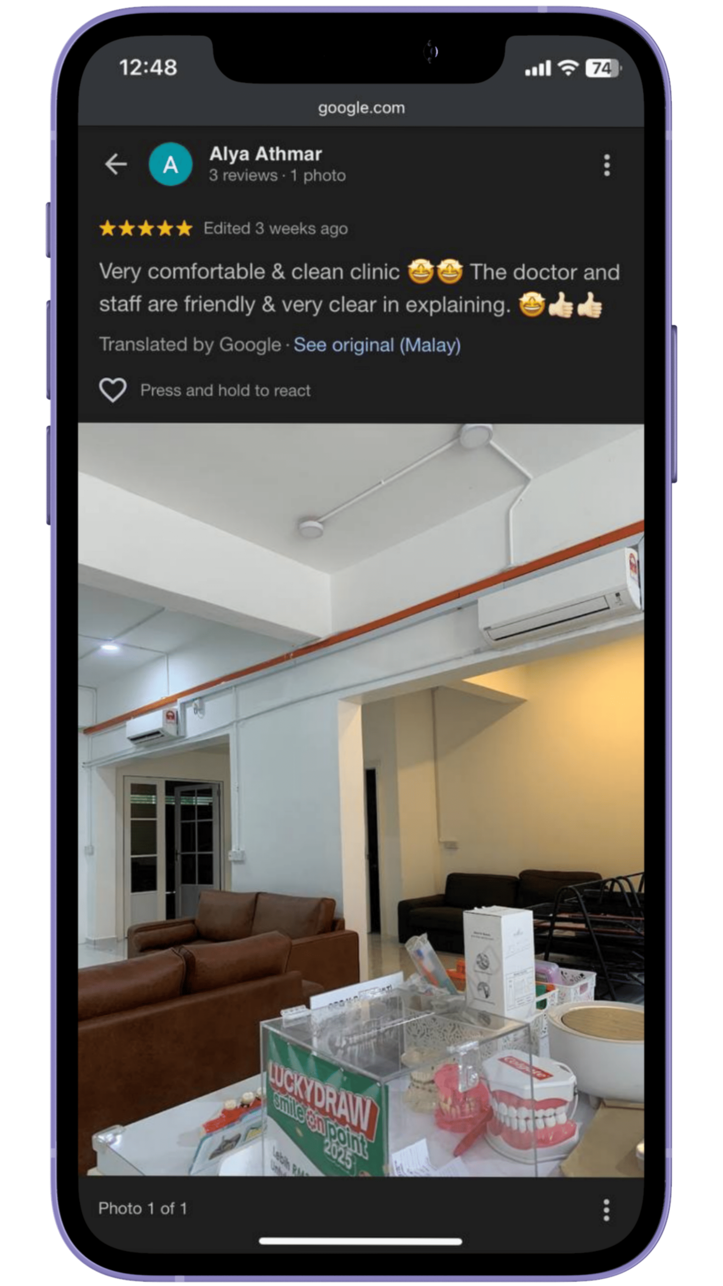 KPS-PS-DUNGUN-GOOGLE-REVIEW (1) Dungun Dental Clinic | KPS Dental Care | Patient Reviews (3)